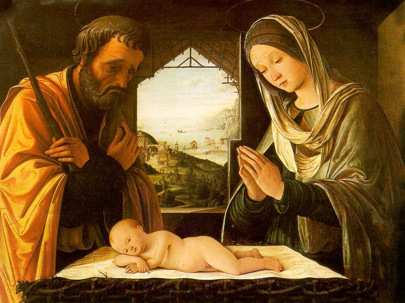 Lorenzo  Costa Nativity Germany oil painting art